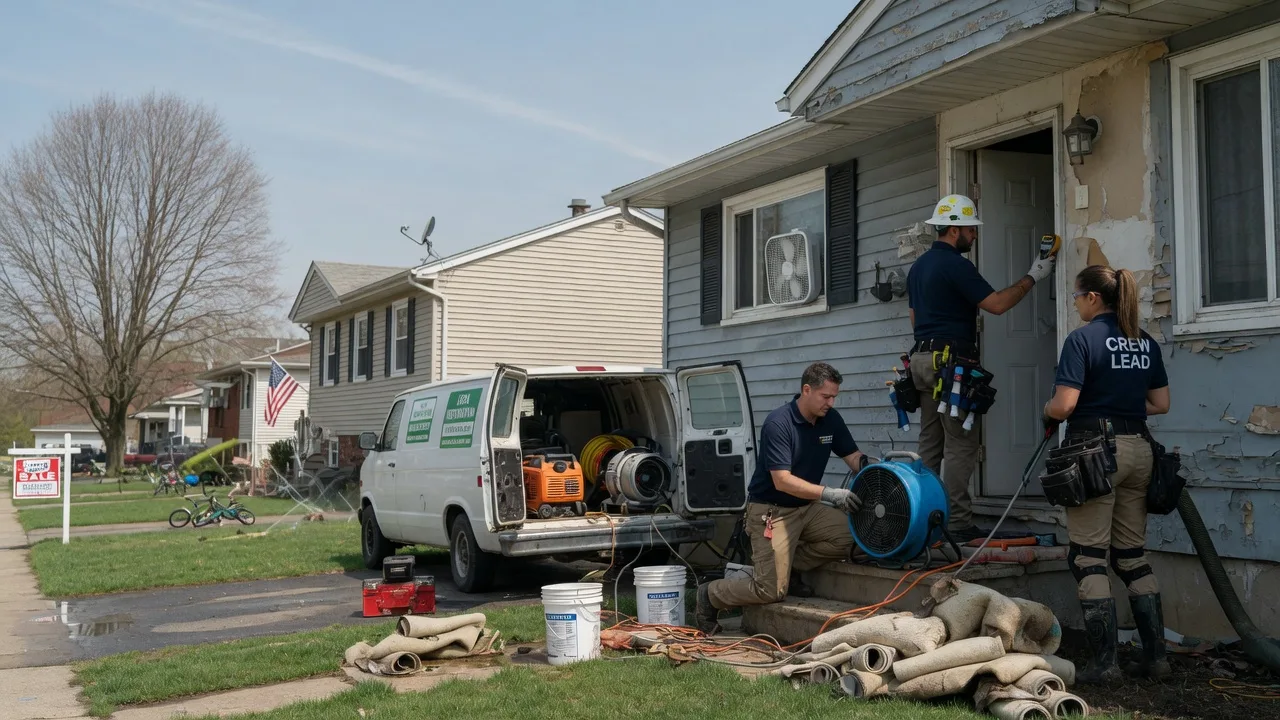 Flood Cleanup in Holloway, OH near me